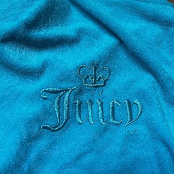 Juicy Couture Aqua Button-Up Shirt - Picture 5 of 7